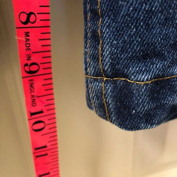 Key Men's Denim Blue Jean Shorts Zip Closure Classic Fit W42 - Picture 10 of 10